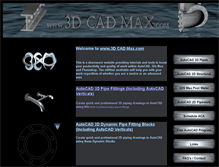 Tablet Screenshot of 3dcadmax.com